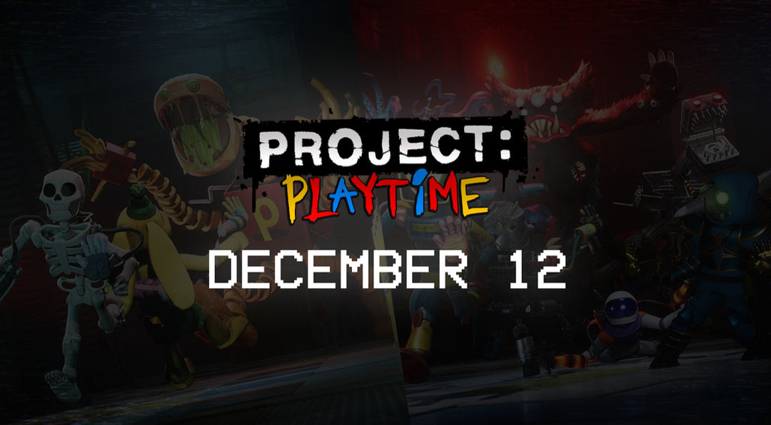 Project Playtime is coming out tomorrow on December 12!🥳 - Poppy Playtime  Chapter 1 - Poppy Playtime Chapter 2 - TapTap