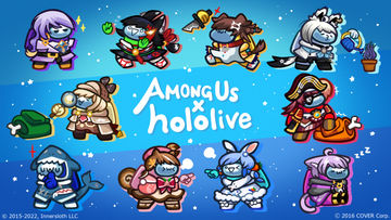 Among Us officially announced a collaboration with hololive