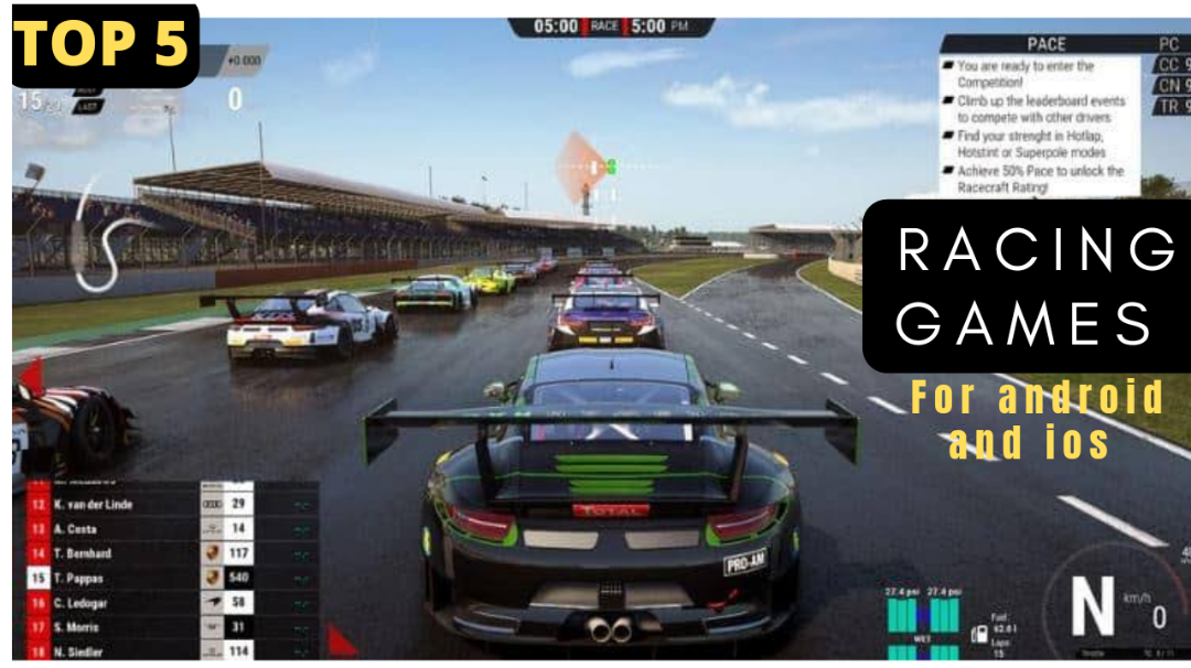 Top 5 racing  games better than Real racing next #ElroiGaming 