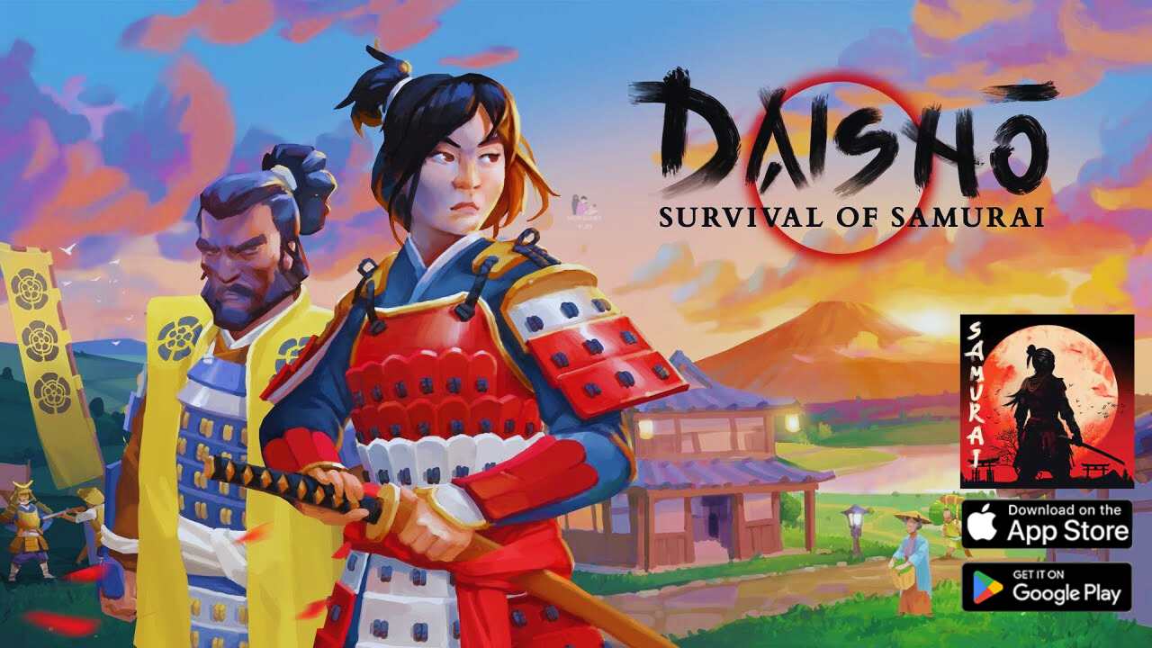 Daisho: Survival of a Samurai - Gameplay Walkthrough (Android, iOS)
