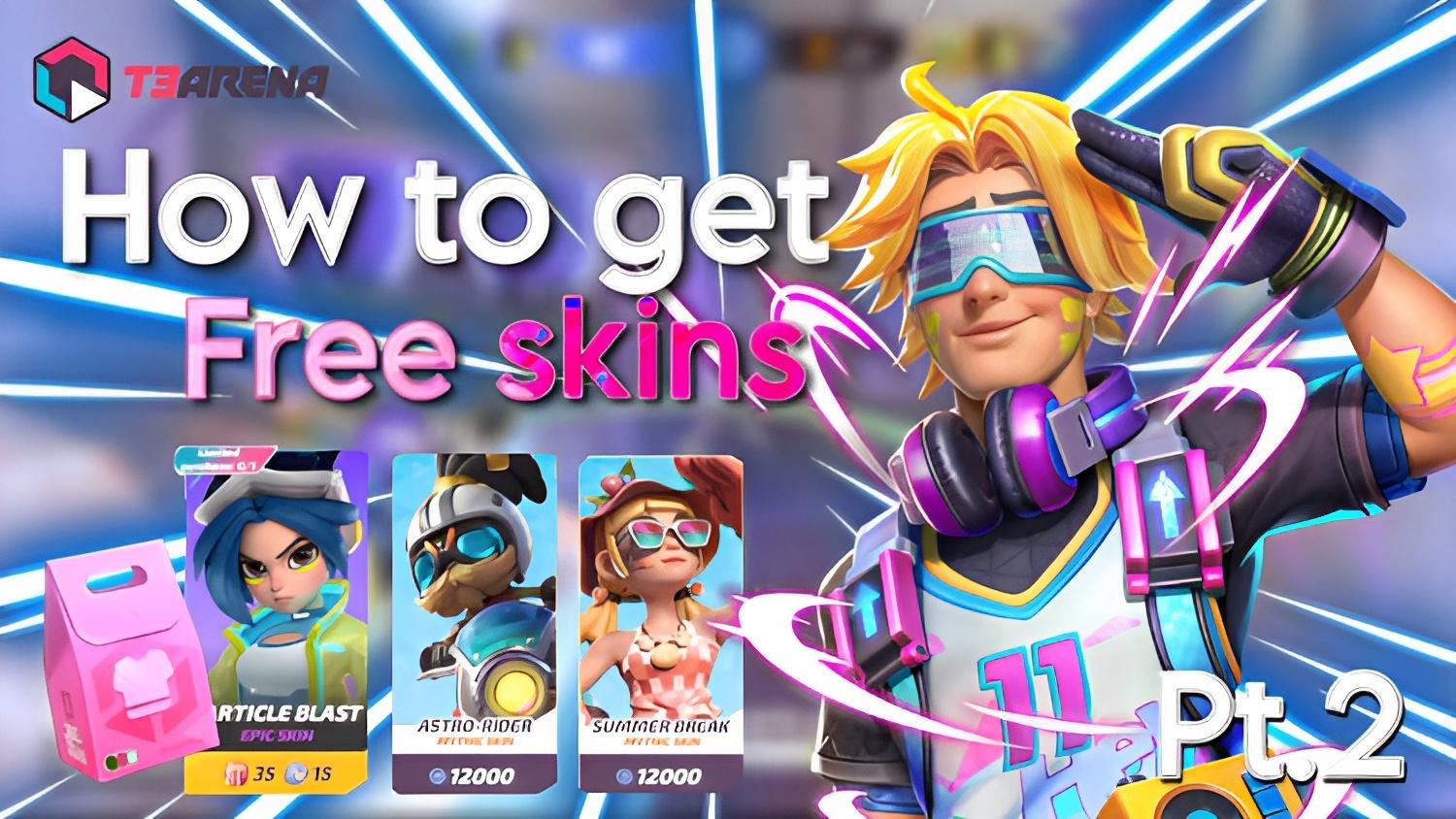 Go ahead and watch my new yt video pt.2 on how to get free skins 
