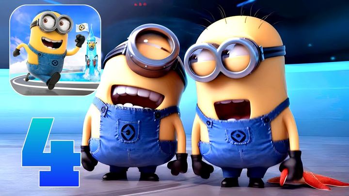 Minion Rush : Running Game - Gameplay Walkthrough | Part 4 (Android, iOS)