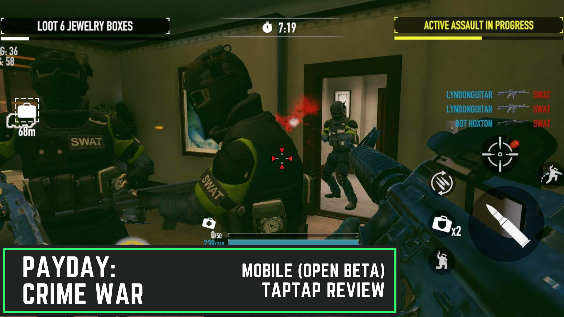 PAYDAY Mobile is now a PvE experience | Full Review - PAYDAY: Crime War