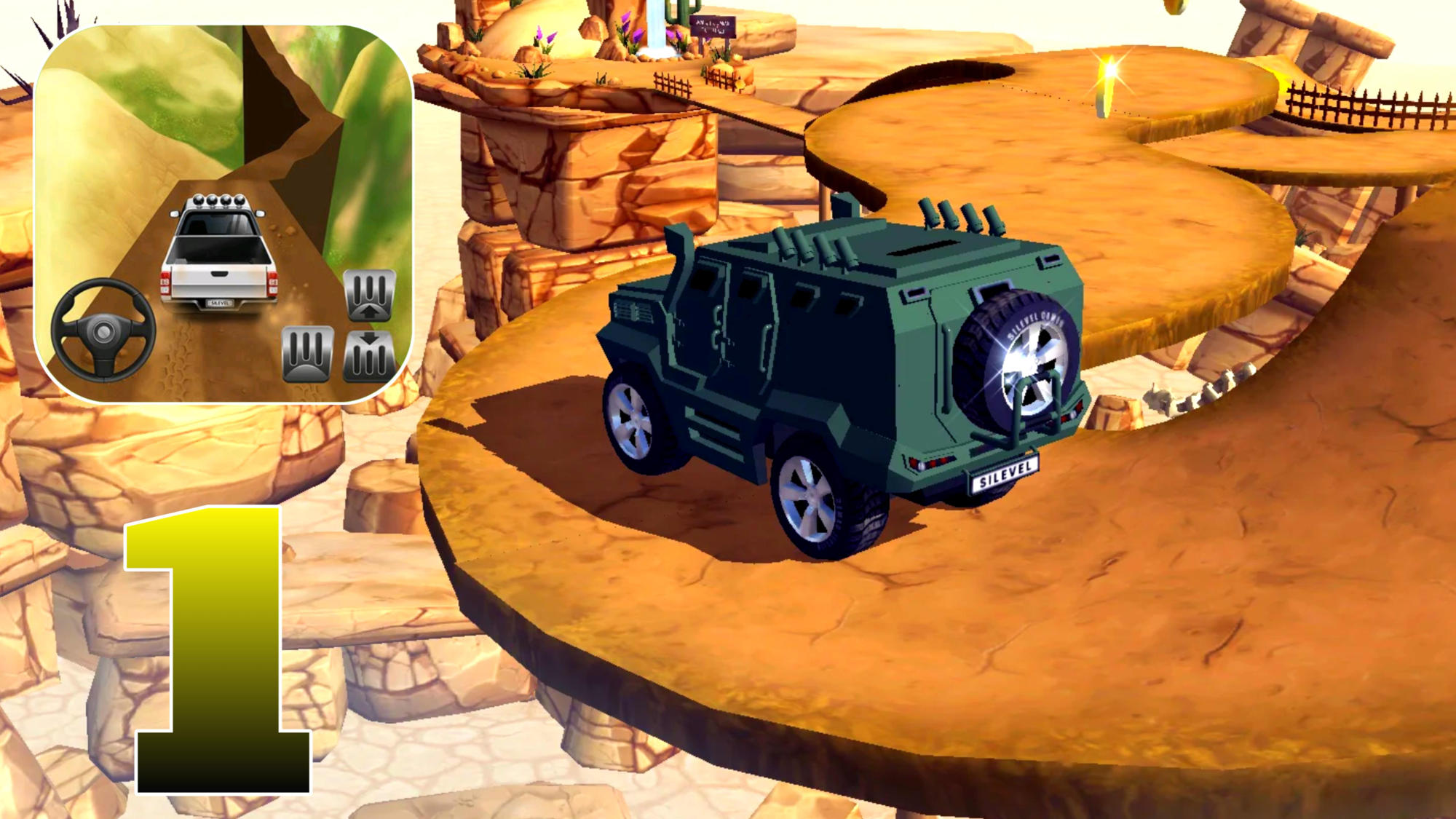 Mountain Climb 4x4 : Car Drive - Gameplay Walkthrough | Part 1 (Android, iOS)