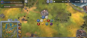 It's like creating a civilization using your crafted train tracks