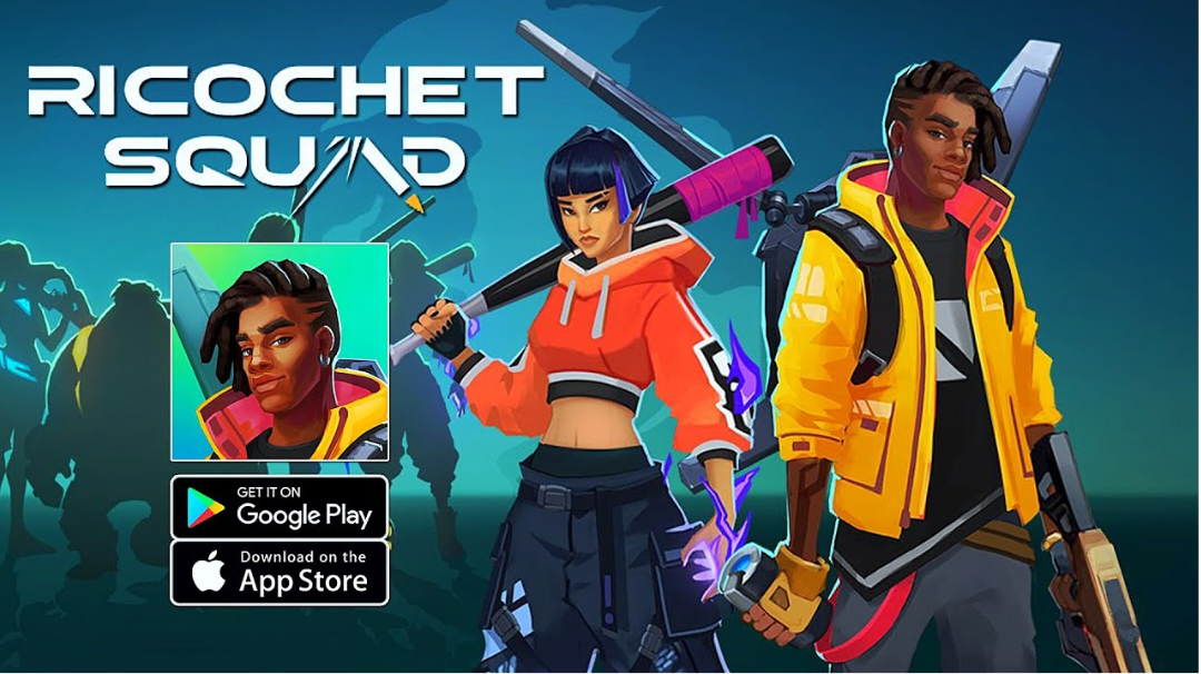 Ricochet Squad - 3v3 Multiplayer Gameplay (Android/iOS)