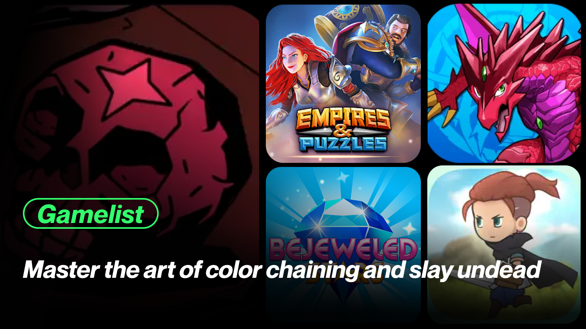 Master the art of color chaining and slay undead monsters