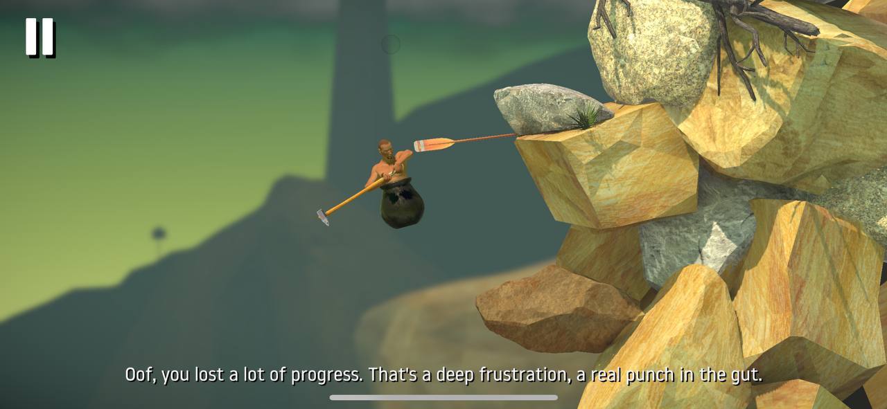 FRUSTRATION LEVELS MAXIMUM! [Getting Over It with