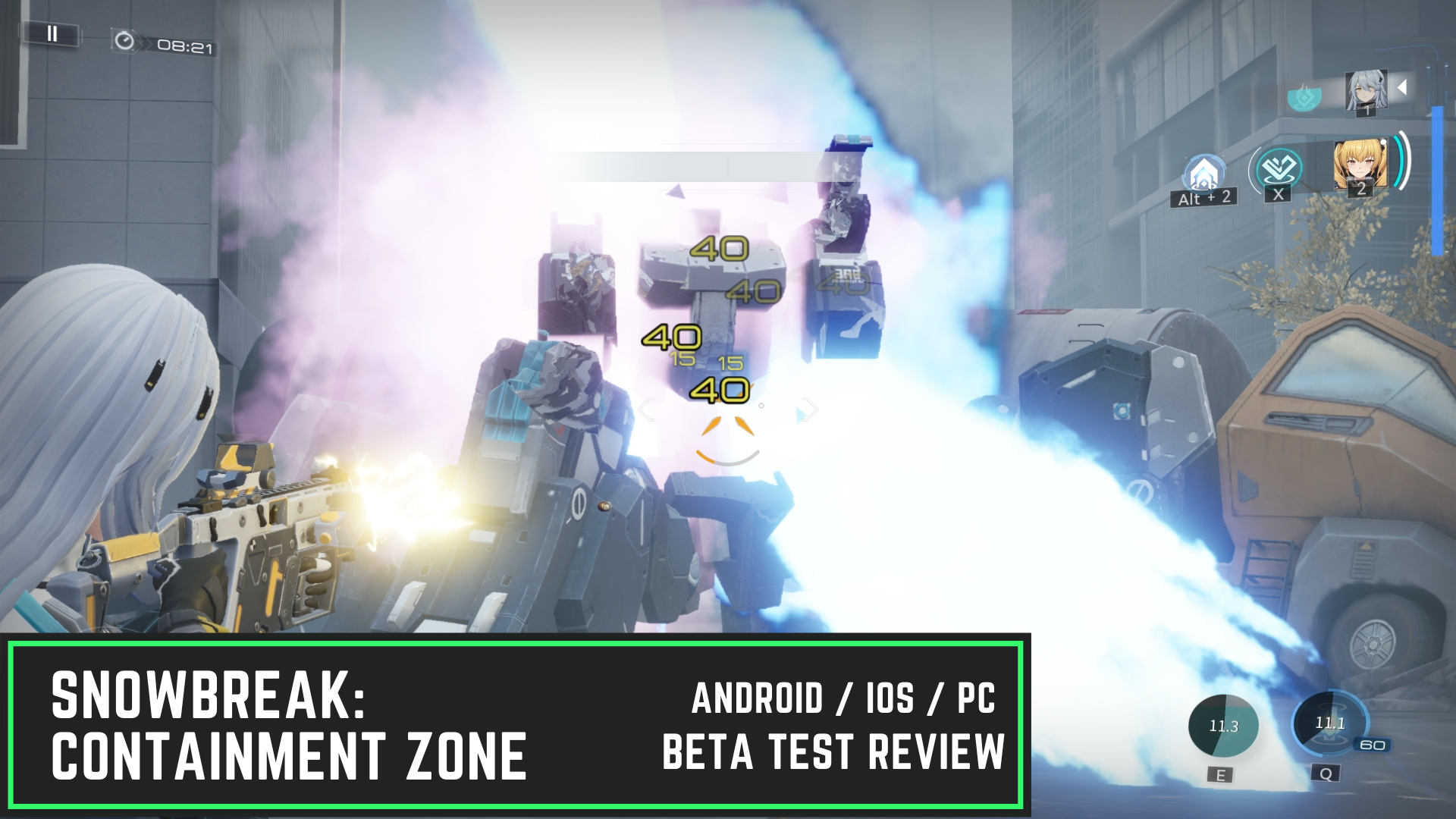 Android] Snowbreak: Containment Zone - Best 3D RPG but TPS Shooting Game  with Gacha! With cool waifus!