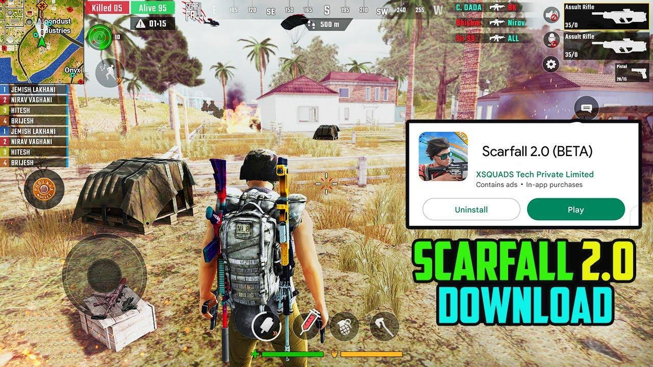 Scarfall The Royale Combat Gameplay 2023 | Scarfall Gameplay