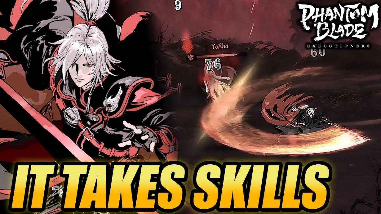 A Very DIFFICULT Game - Phantom Blade Executioner Beta (Mobile/PC)