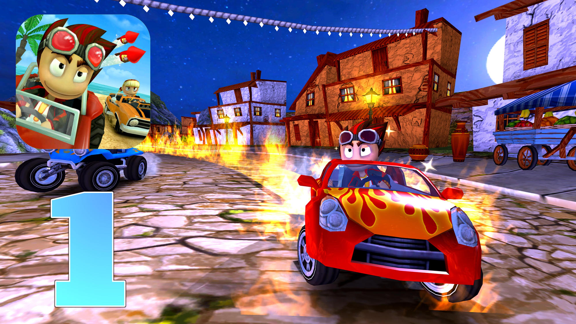 Beach Buggy Racing - Gameplay Walkthrough | Part 1 (Android, iOS)