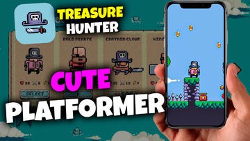 SMALL AND CUTE PIRATE PLATFORMER - TREASURE HUNTER // First Look Gameplay