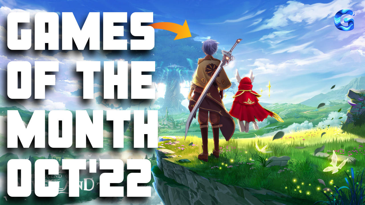 October's Games of the Month - New Games For You #gameofthemonth