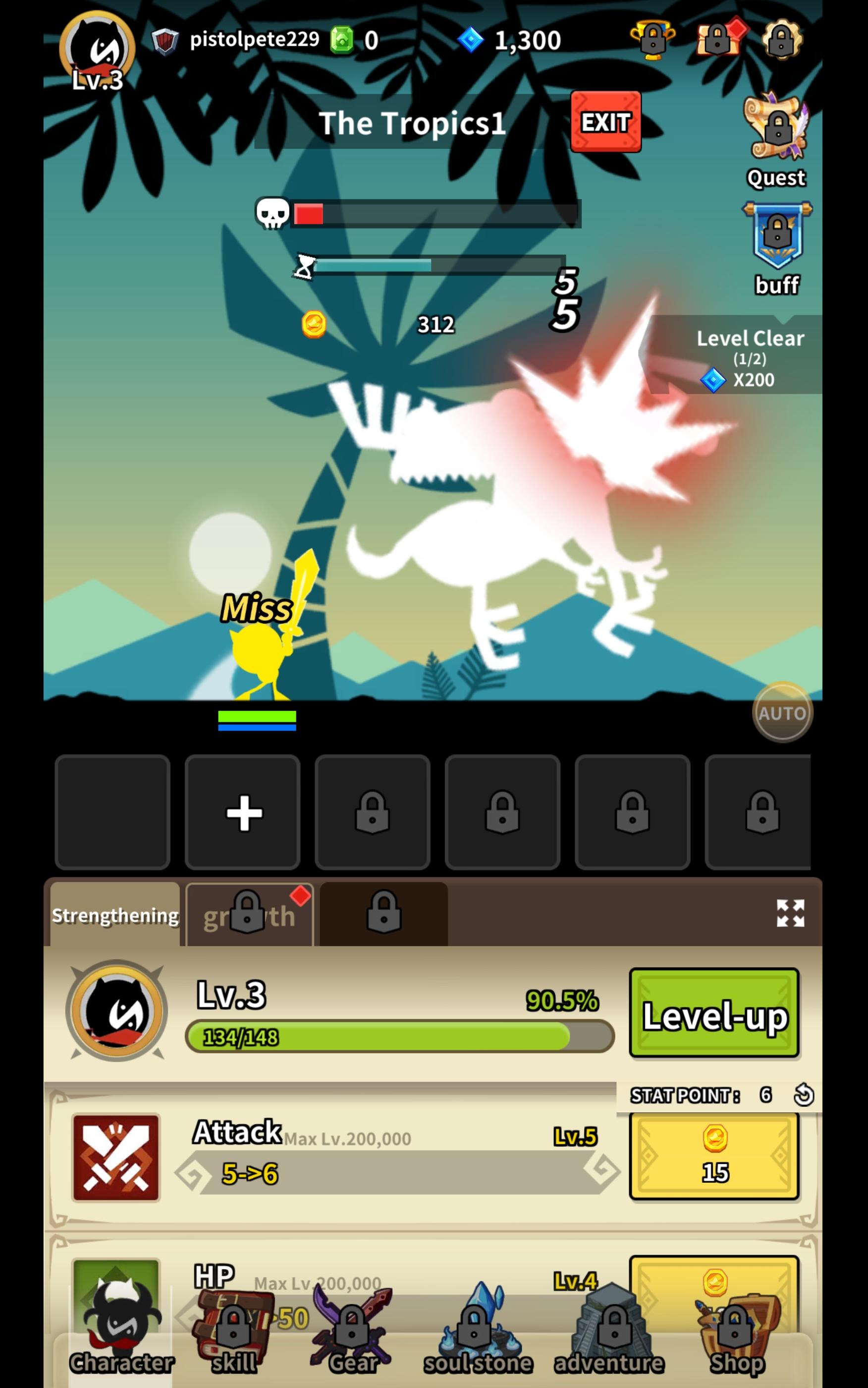 Idle Shadows has some clunky UI - Demon Hero : Idle RPG - TapTap