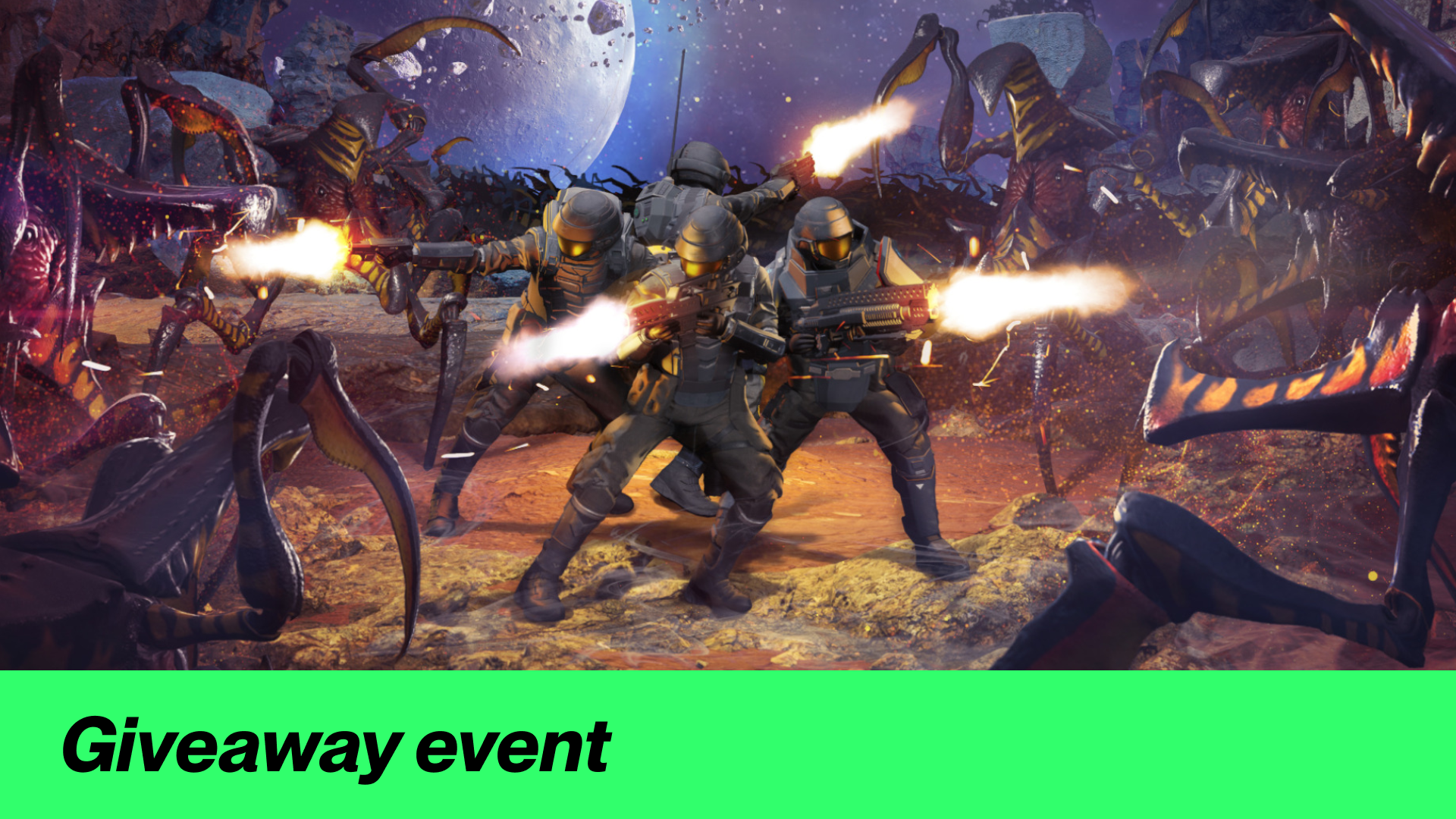 [Giveaway] Your chance to win a free copy of the co-op FPS Starship Troopers: Extermination>>>
