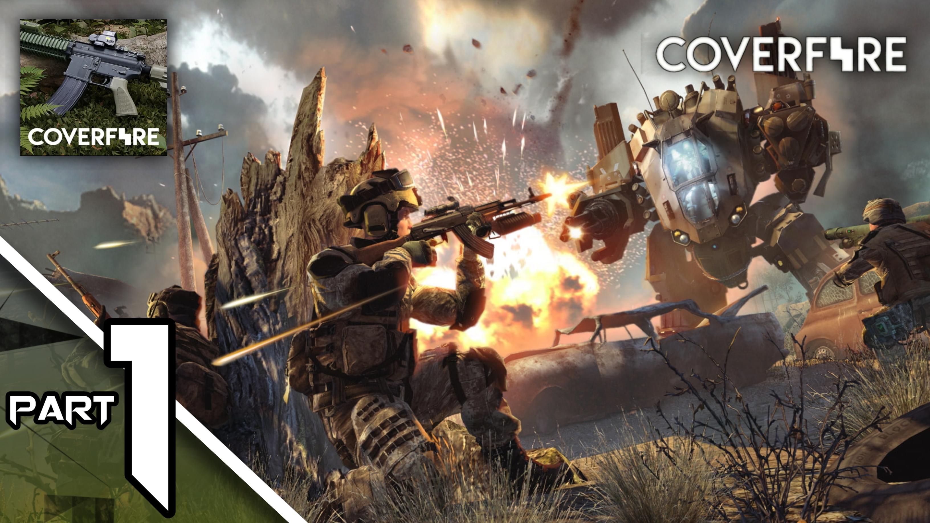 Cover Fire Gameplay Walkthrough Part 1 Full Game (iOS & Android) No Commentary