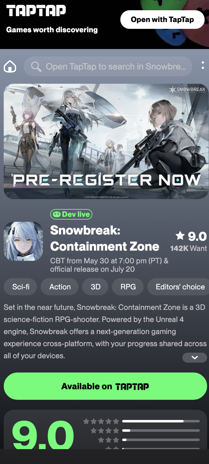 Snowbreak Containment Zone  Download and Play for Free - Epic Games Store