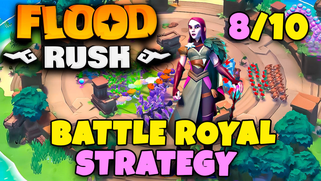REAL TIME STRATEGY + BATTLE ROYALE - FLOODRUSH // QUICK REVIEW