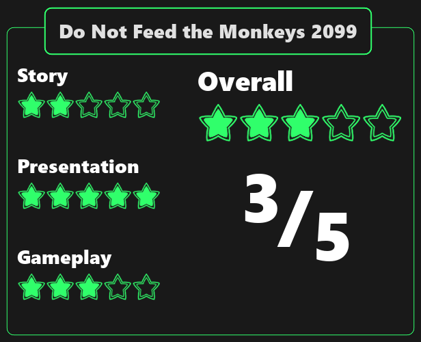 Do Not Feed the Monkeys 2099 on Steam