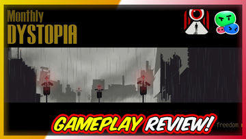 Monthly Dystopia - Gameplay Review | An Epic Survival Text-RPG Game!