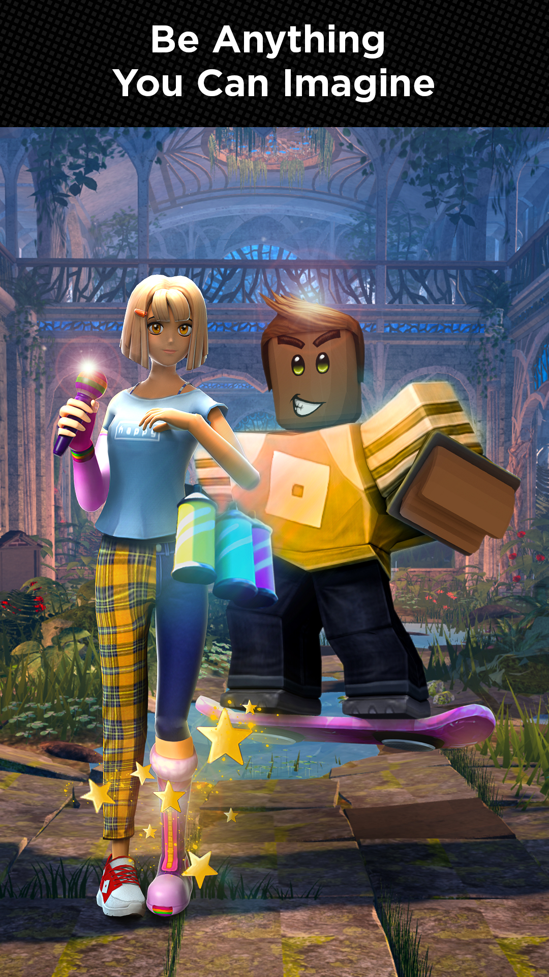 Download Create Your Own Adventure On Roblox Wallpaper