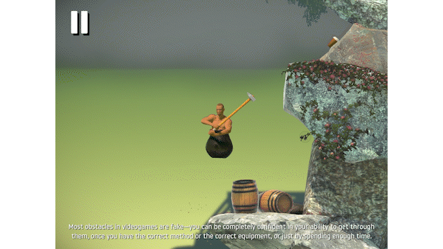 Getting Over It - Pros and Cons of the Frustratingly Challenging  Physics-Based Game - Getting Over It - Getting Over It+ - TapTap