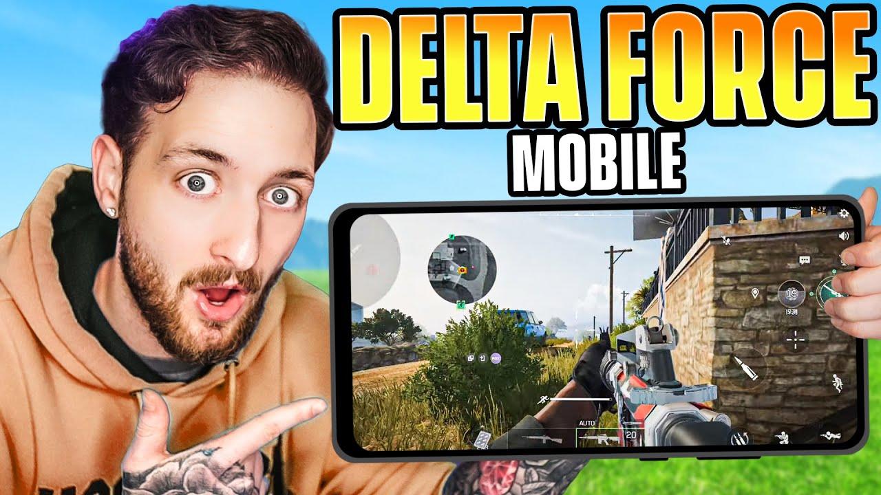DELTA FORCE MOBILE (First Look at Gameplay)