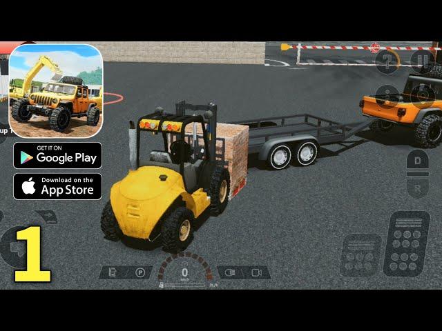 Heavy Machines & Construction Gameplay Walkthrough Part 1 (ios, Android)