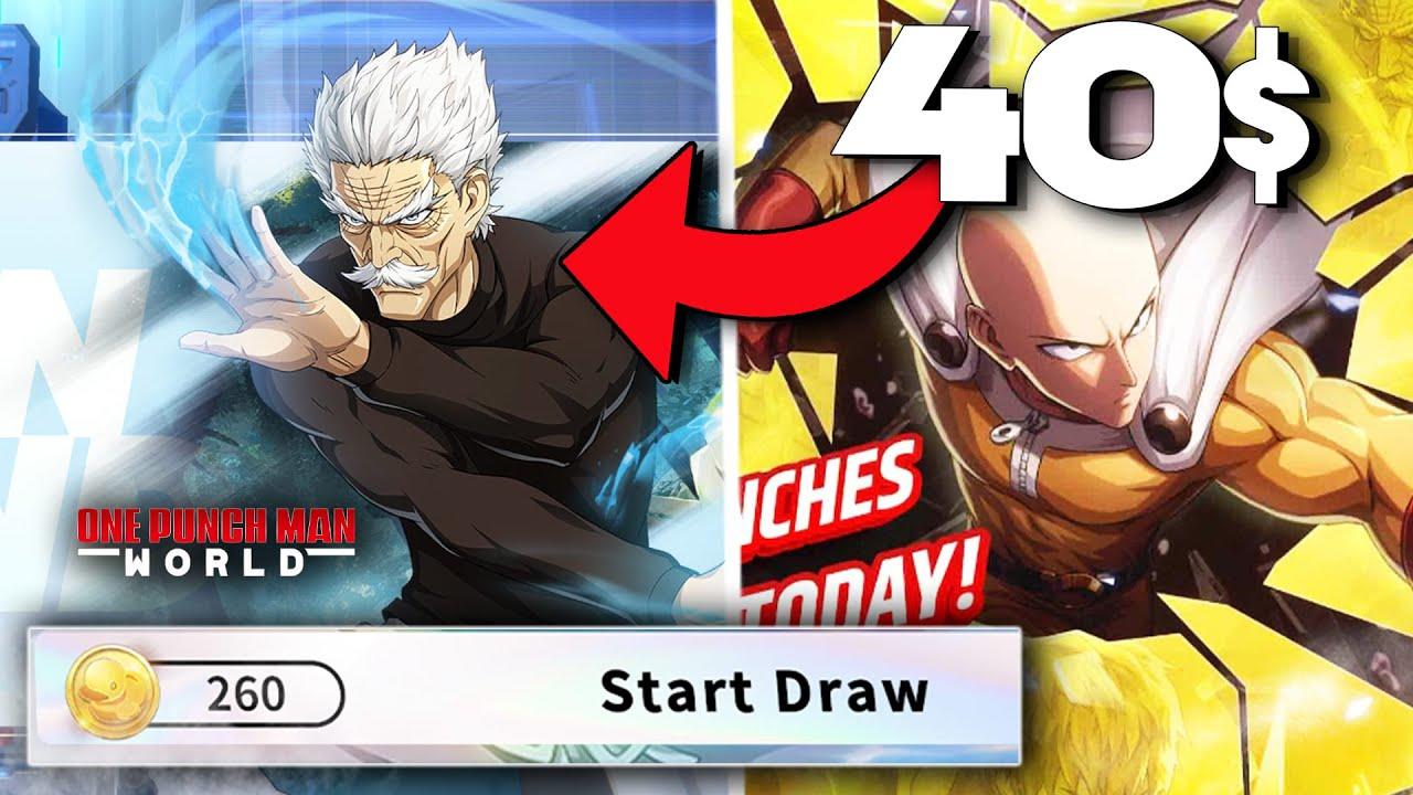 Reroll Banner is P2W!!! It`s BAD... but also PITTY is NOW 60 Summons! (One Punch Man World)