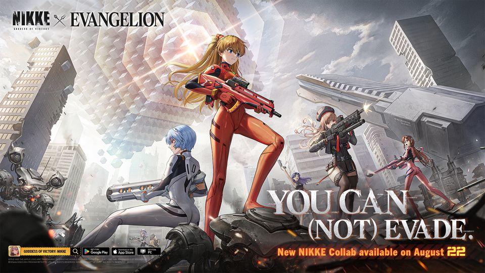 「GODDESS OF VICTORY: NIKKE」×「EVANGELION」 collaboration begins officially on 8/22!