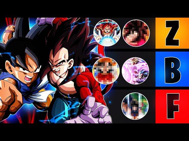 DOKKAN'S POWER CREEP IS INSANE!! STR LR GT GOKU & SSJ4 VEGETA'S TOP 5 LINKING PARTNERS!