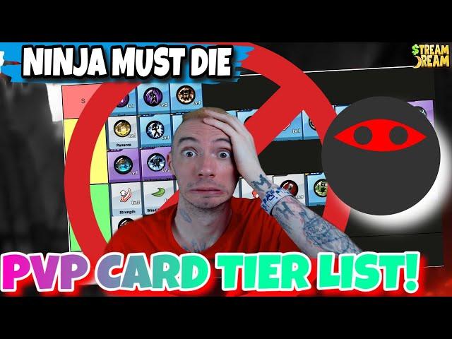 3v3 PVP Card Tier List Ninja Must Die