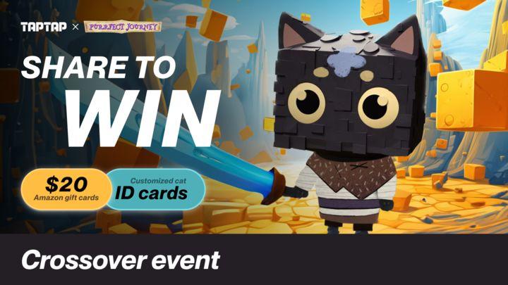 TapTap x Purrfect Journey: Share your fav cat pic to win $20 gift cards and customized cat ID cards!