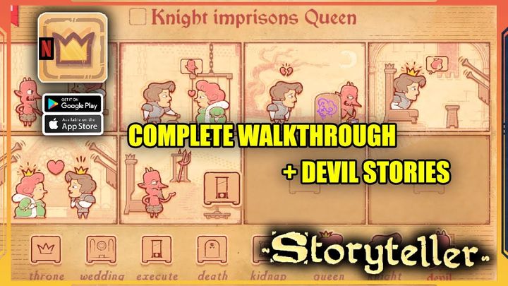 Storyteller Complete Gameplay Walkthrough + Devil Stories