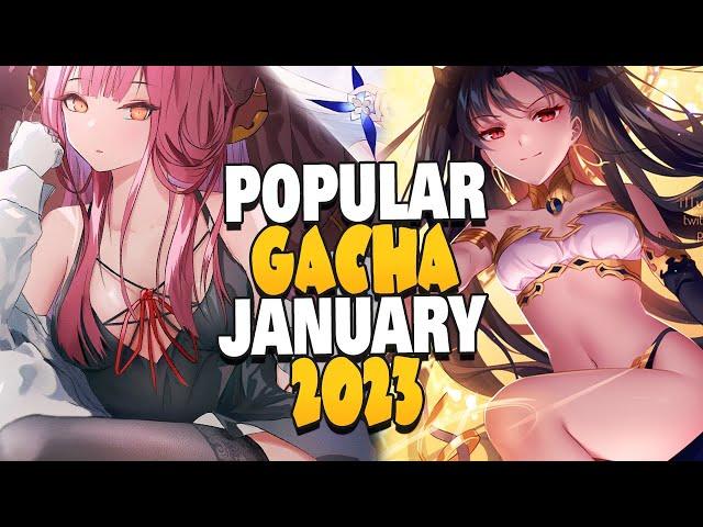 THE 15 MOST POPULAR GACHA GAMES OF JANUARY, 2023!
