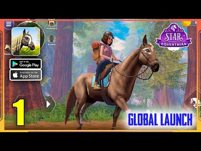 Star Equestrian Horse Ranch Global Launch Gameplay (Android, iOS) - Part 1