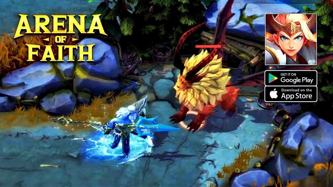 Arena Of Faith - MOBA Gameplay (Android/iOS)