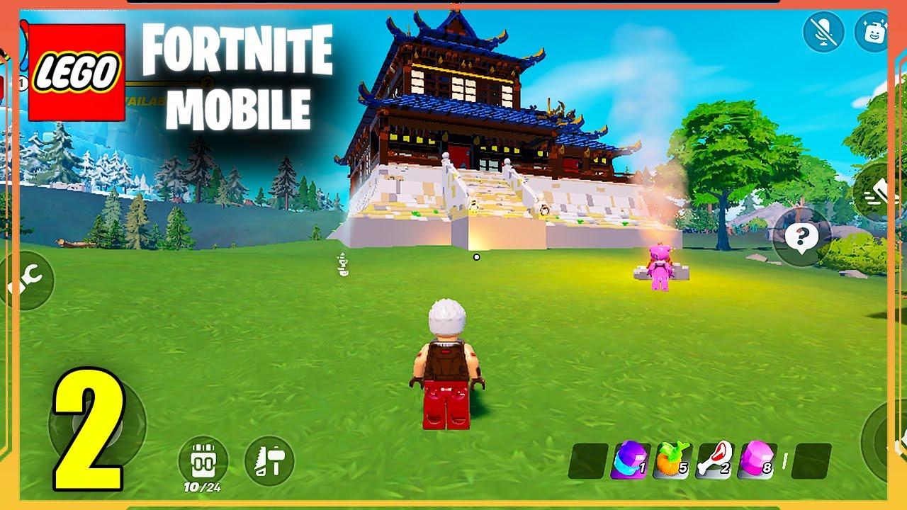 LEGO Fortnite Mobile Android Gameplay Walkthrough Part 2