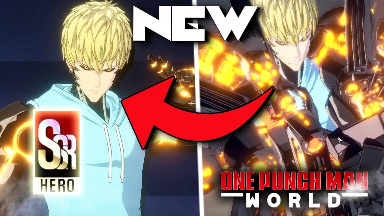 *NEW CODE* Future Character SSR Genos Arms Mode SHOWCASE!! (One Punch Man: World)