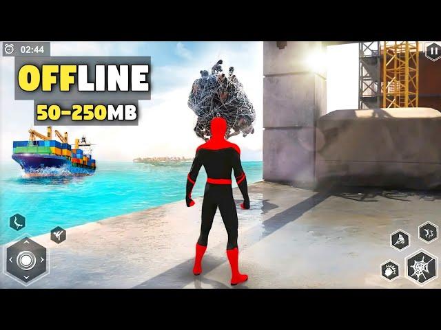 Top 15 Best OFFLINE Games for Android & iOS 2022 | High Graphics [50mb to 250mb]