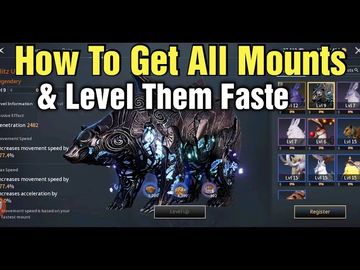 Traha Global How To Get All Mounts & Level Them Faster For Lots Of CP