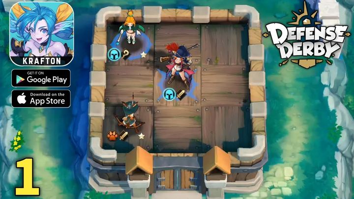 Defense Derby Gameplay Walkthrough (ios, Android)