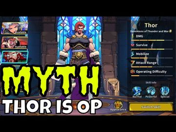 Myth: Gods of Asgard - Thor Is OP/This Game Just Gets Better