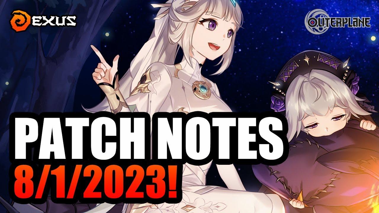 OUTERPLANE | New Earth Hero Notia & Gear Presets Finally - 8/1 Patch Notes!