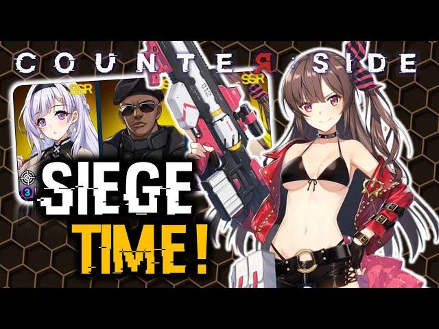 SIEGE WEEK IN GLOBAL? R.KING SHINES IN SEA! | CounterSide