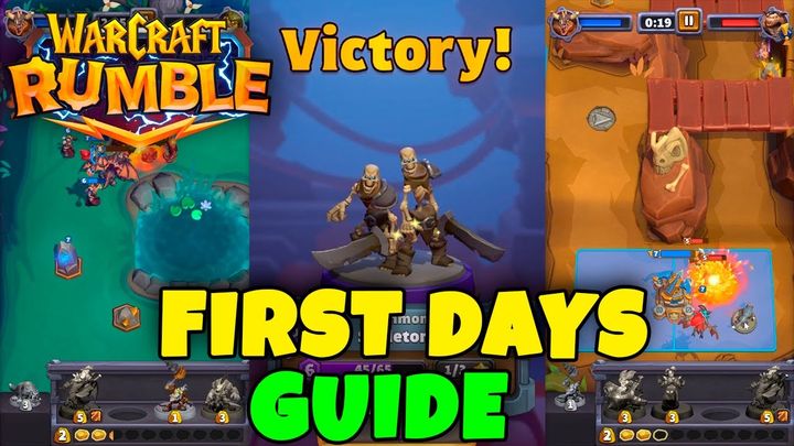 FIRST DAYS GUIDE // WARCRAFT RUMBLE