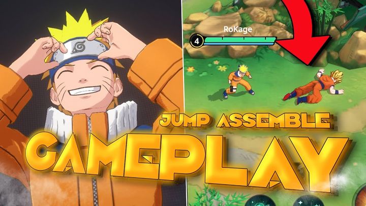 *NEW GAME* JUMP ASSEMBLE FIRST LOOK GAMEPLAY!!!! (already addicted!)
