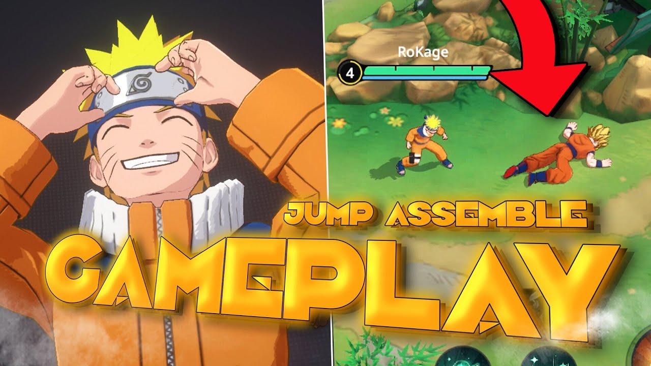 *NEW GAME* JUMP ASSEMBLE FIRST LOOK GAMEPLAY!!!! (already addicted!)