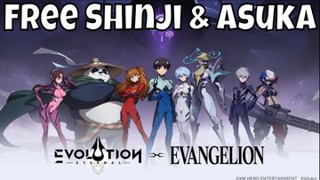 Eternal Evolution - Evangelion Collab/Get Shinji & Asuka Free/Rei Summons